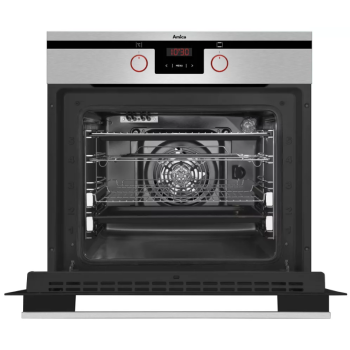 Amica MTP200IX beépíthető sütő pirolitikus tisztitás funkcióval inox 65L 