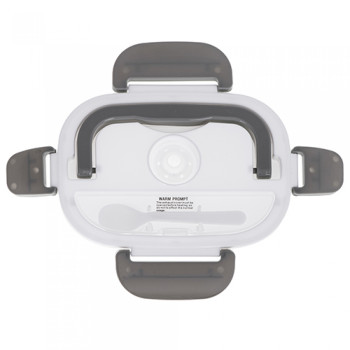 Camry CR4483 elektromos ételhordó fehér/szürke, 1.1L hálózatról, szivargyújtóról is tölthető