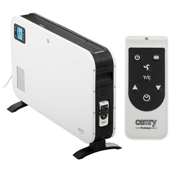 Camry CR7724 konvektor LCD kijelzővel fehér