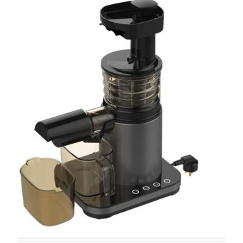 Kalorik TKG FE 2020 Lassú gyümölcsprés zöldségfélékhez és gyümölcsökhöz, érintőpanel, gyengéd csavarprés, alacsony rezgésű motor, hátrameneti és öntisztító program, dupla prés maggal, 3db rozsdamentes acél szűrővel 