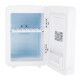 Adler AD8085 mini hűtőszekrény tükőrrel, 4L, fehér