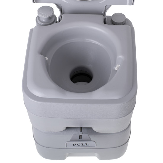 Camry CR1035 hordozható kemping WC szürke 