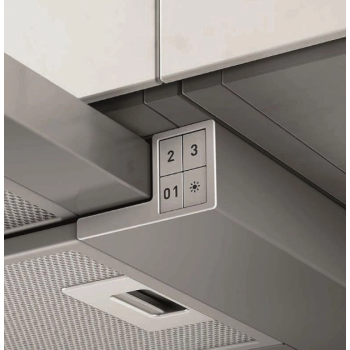 Elica ELITE 14 LUX GRVT/A/60 PRF0098874B beépíthető kihúzható konyhai elszívó,ezüst/fekete üveg front,60cm széles