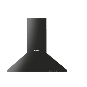 Candy CCC 60GH/1 beépíthető fali kürtős konyhai elszívó 3 sebességfokozat, LED, zsírszűrő, antracit szürke 