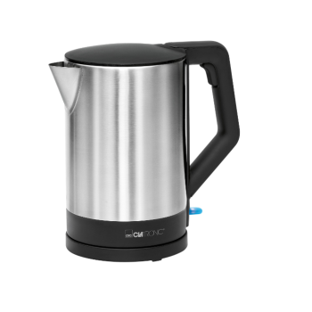 Clatronic WKS 3692 vízforraló, 1,5L, 2200W, fekete/rozsdamentes acél