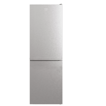 Candy CCE4T618EX No Frost alulfagyasztós kombinált hűtőszekrény, E energiaosztály, 222L, 3 fagyasztórekesz, No Frost, inox,341L 