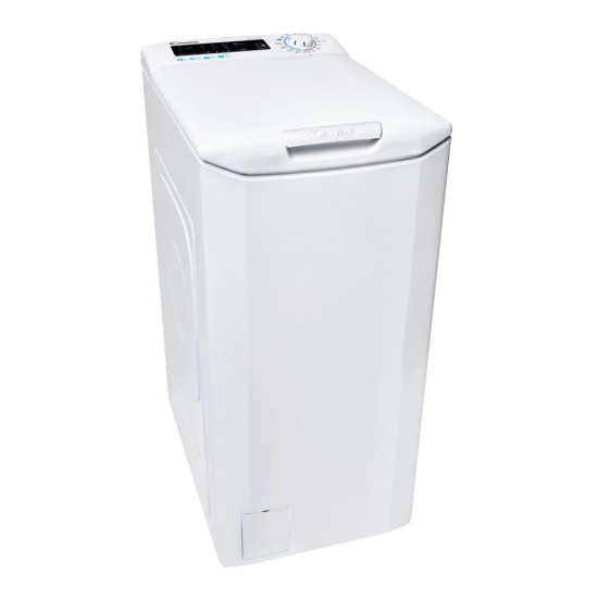 Candy CSTG 28TE/1-S felültöltős mosógép Smart funkcióval 8kg ruhatöltet 1200. ford., digitális kijelző