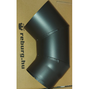 Bertrams füstcső könyök 120 mm /90°, 2mm