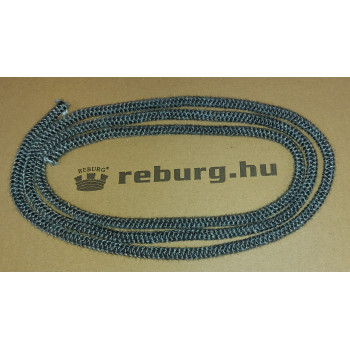 tömitőzsinor kandallóajtóhoz 6mm 1 méter
