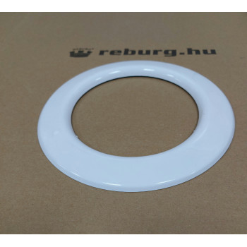 füstcső falirózsa zománcozott 120mm fehér