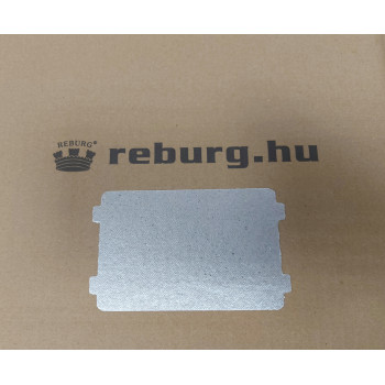 Mikrohullámú sütő csillámlap, hullámvédő fedél 125x75mm