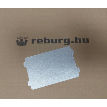 Mikrohullámú sütő csillámlap, hullámvédő fedél 125x75mm