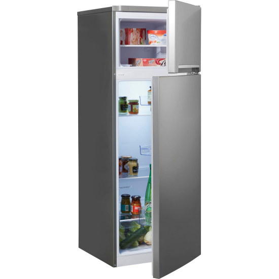 Beko RDSA240K30SN MinFrost®,felülfagyasztós kombinált hűtőszekrény,inox,146.5cm magas