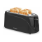 Orava HR108B fekete kenyérpirító 2 nagy szelet vagy 4 normál szelet pirítóshoz
