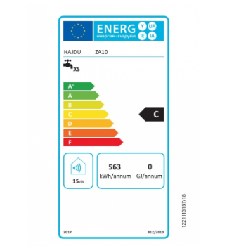 Hajdu ZA10 zártrendszerű alsó elhelyezésű forróvíztároló