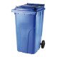 Kuka 240l kék kerekes hulladék tároló EuroPlast