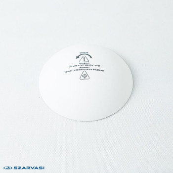 Szerelt zárócsavar alkatrész szarvasi SZV624 kávéfőzőhöz fehér