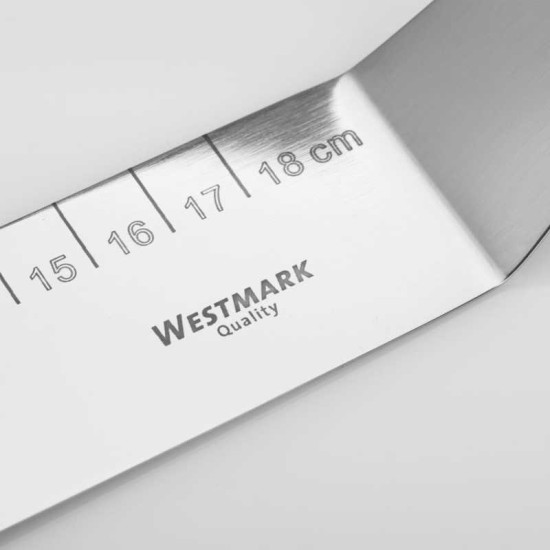 Westmark 3007 kenőlapát, spatula, mérőegységgel, hajlított