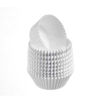 Westmark 3027 muffin kosár, papír, 200 db, 7cm átmérővel, fehér