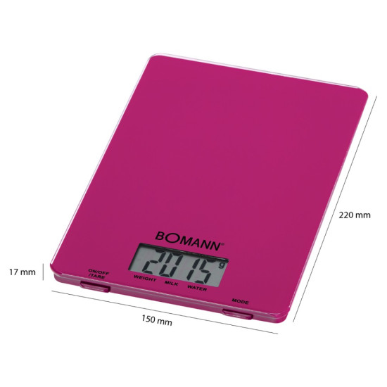 Bomann KW1515CB áfonya konyhai mérleg KW1515CB