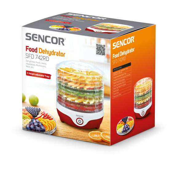 Sencor SFD 742RD gyümölcsaszaló