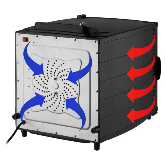 Sencor SFD 7000 aszalógép fekete