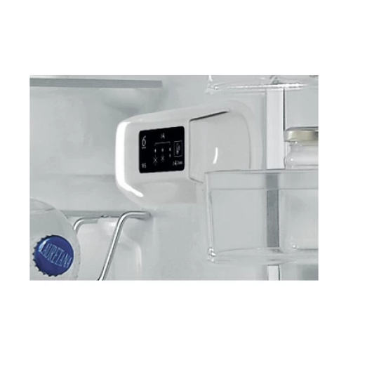 Whirlpool W5 721E OX 2 szabadonálló alulfagyasztó kombinált hűtőszekrény, 197/111L, optic inox színű 