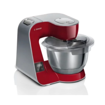 Bosch MUM5X720 MUM5 konyhai robotgép mérleggel 1000 W vörös / ezüst