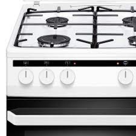 Amica 55343 kombinált tűzhely fehér kombinált 9 programos légkeveréses, 50x60x85 cm 