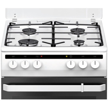 Amica 55343 kombinált tűzhely fehér kombinált 9 programos légkeveréses, 50x60x85 cm 