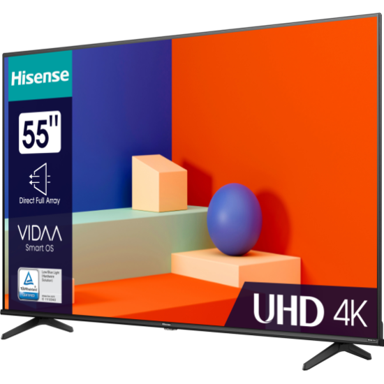 Hisense 55A6K 55" 139cm UHD Smart LED TV VIDAA U6.0 op rendszerrel