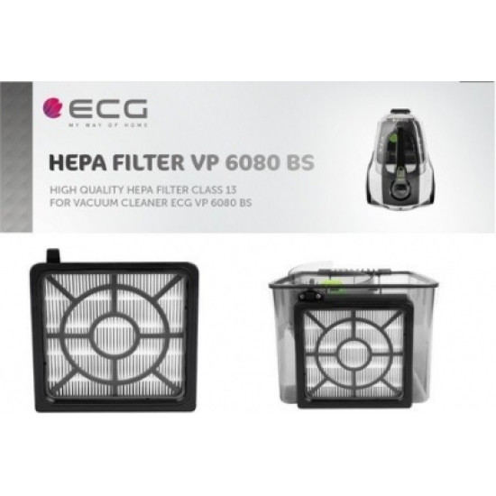 ECG VP6080BS-hez HEPA filter