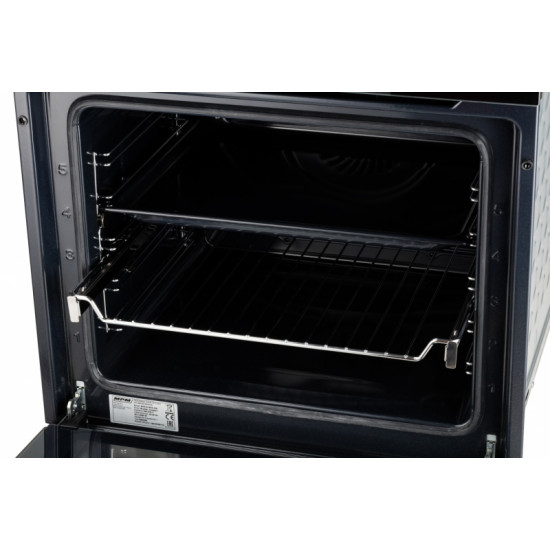 MPM 63-BOS-40B fekete beépíthető sütő katalitikus és gőz tiszítással  63BOS40B