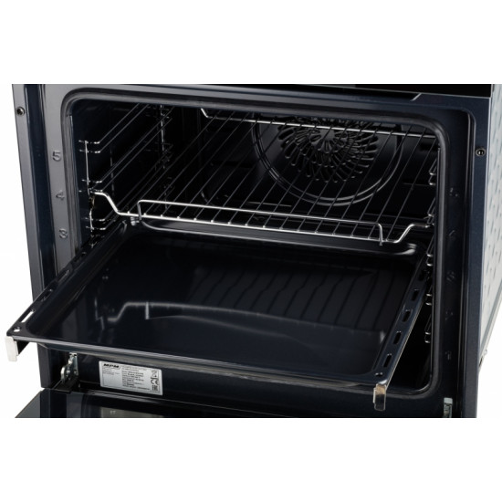 MPM 63-BOS-40B fekete beépíthető sütő katalitikus és gőz tiszítással  63BOS40B