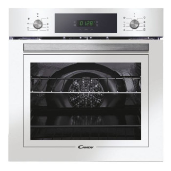 Candy FCT625WXL fehér elektromos beépíthető multifunkciós hőlégkeveréses sütő,70 liter,A+ energiaosztály, gőztisztító funkció 