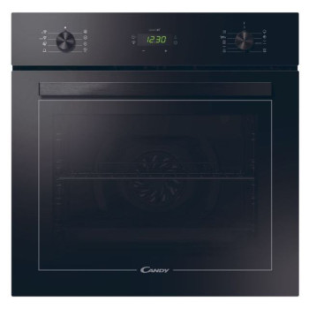 Candy FCT686N WIFI fekete beépíthető multifunkciós pirolitikus sütő, Pizza sütő funkcióval, 70L, D energiaosztály,59.5x56.8x59.5cm