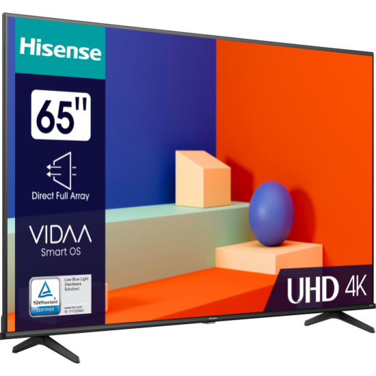 Hisense 65A6K 58" 146cm UHD Smart LED TV VIDAA U6.0 op rendszerrel