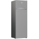 Beko RDSA280K30SN felülfagyasztós kombinált hűtőszekrény inox 204/46L
