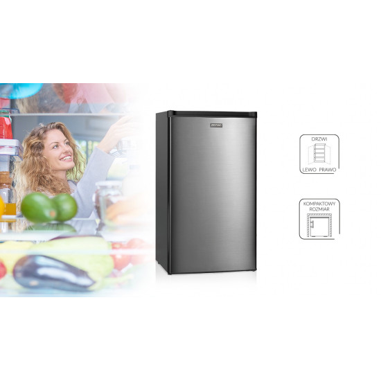 MPM 99-CJ-10/AA hűtőszekrény inox 84cm x 48cm x 50cm MPM-99-CJ-10/AA