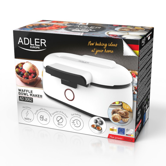 Adler AD3062  gofri kehely sütő