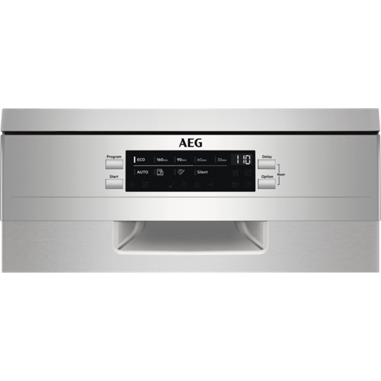 AEG FFB62427ZM keskeny mosogatógép, AirDry, 9 terítékes, inox 