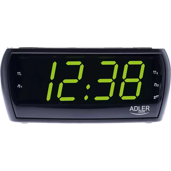 Adler AD1121 ébresztőórás rádió fekete 
