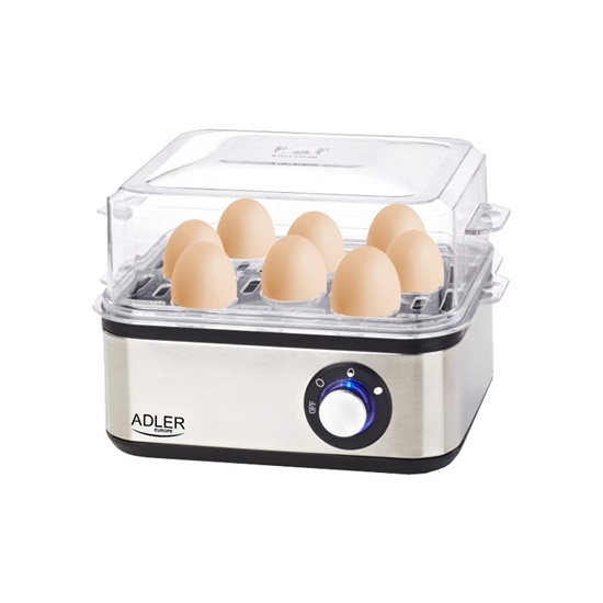 Adler AD4486 inox tojásföző 8db tojás készítése