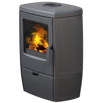 Warnex Alberto öntvény kandalló, öntvény tűztér, külső levegő csatlakozás, 8.6kW 