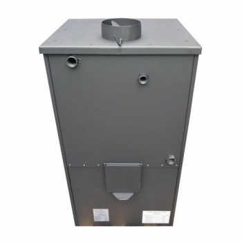 Pro-Termo Alpina boiler 24 fehér vízteres csempés 24 kW kandalló