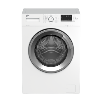 Beko WUE8612XS0 elöltöltős mosógép, gőzfunkció, 8kg, inverter motor, 60x55x84.5 cm 