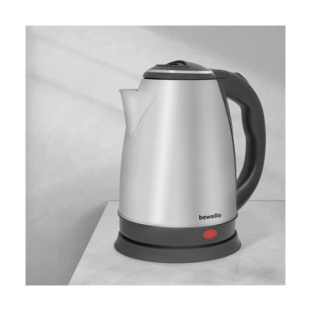 Bewello BW1009 vízforraló krómozott/fekete,2L