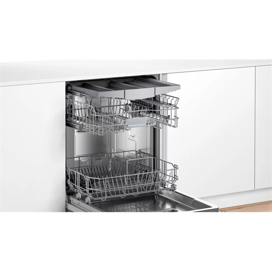 Bosch SMV2HVX20E teljesen beépíthető mosogatógép, 13 terítékes, 60cm, fehér 