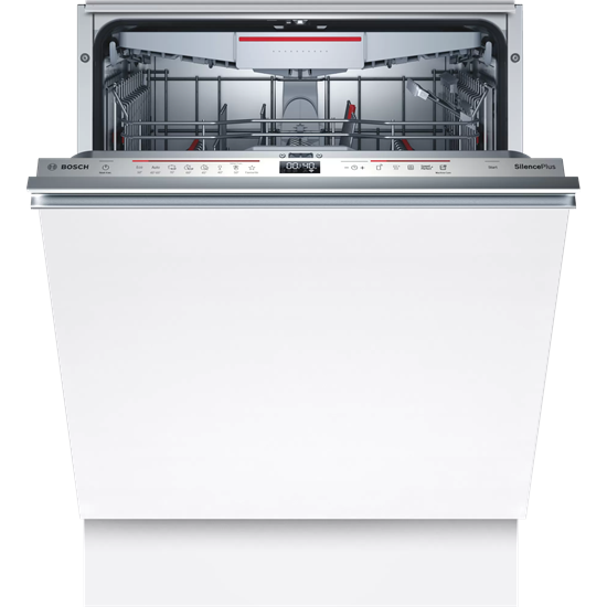 Bosch SMV6ECX57E teljesen beépíthető mosogatógép, 60cm, inox, 14 terítékes, fehér