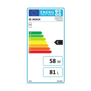 Bosch TR1000T 80 CB JOBB forróvíztároló, bojler 